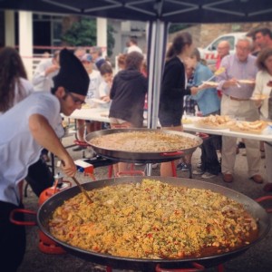 Servicio de paellas gigantes en Madrid